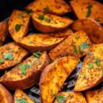 Air Fryer Sweet Potatoes