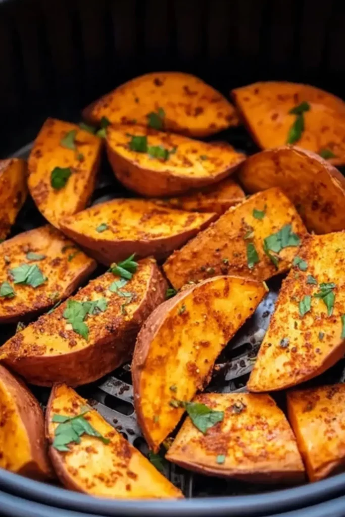 Air Fryer Sweet Potatoes