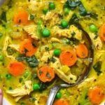Anti Inflammatory Turmeric Chicken Soup