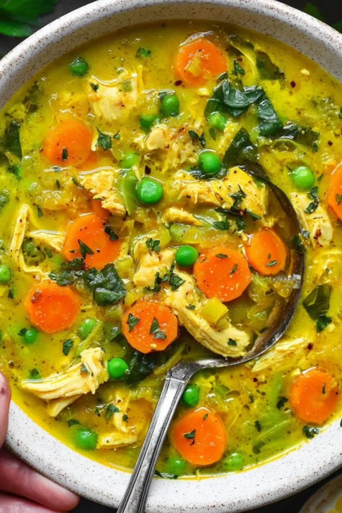Anti Inflammatory Turmeric Chicken Soup