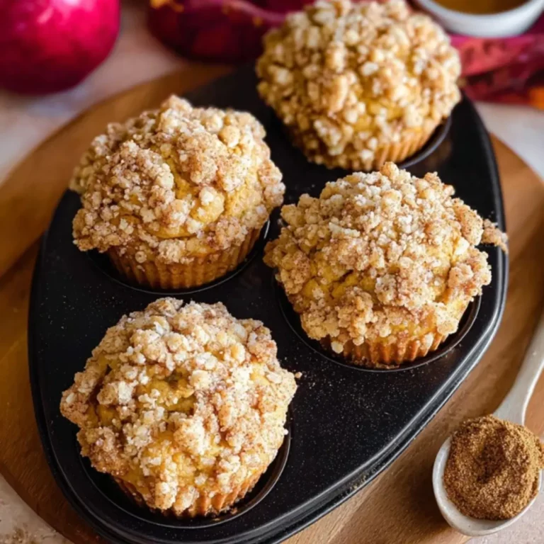 Apple Pumpkin Streusel Muffins