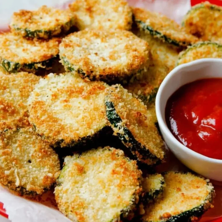 Baked Parmesan Zucchini Chips