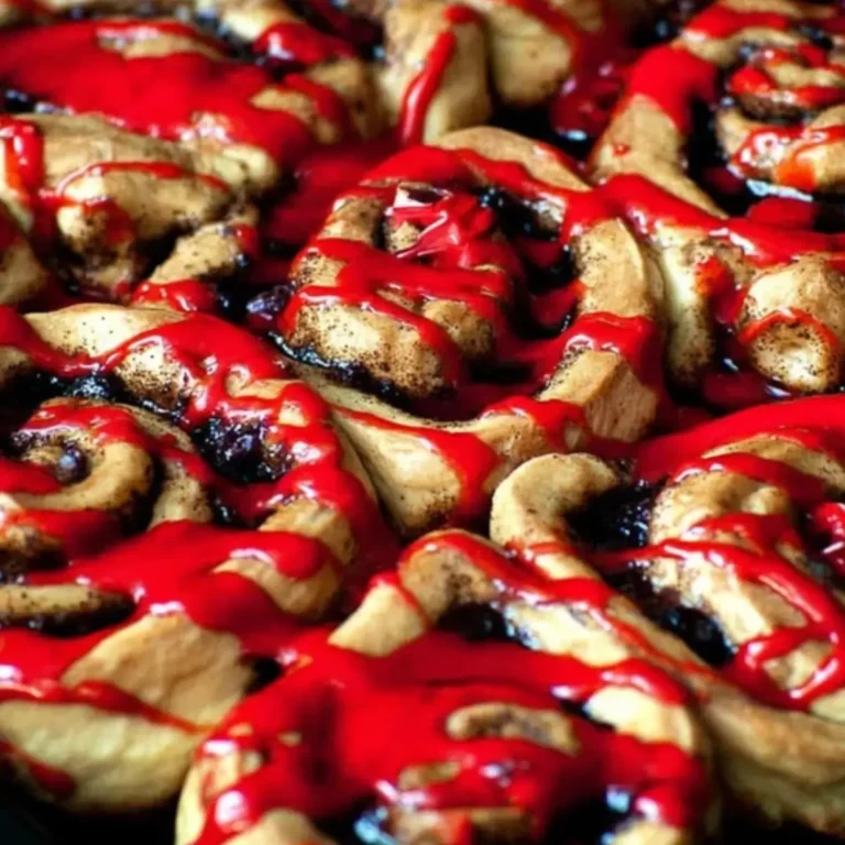 Bloody Guts Cinnamon Rolls