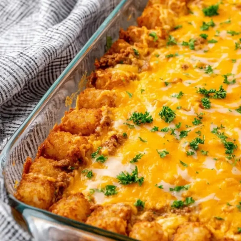 Breakfast Casserole with Tater Tots
