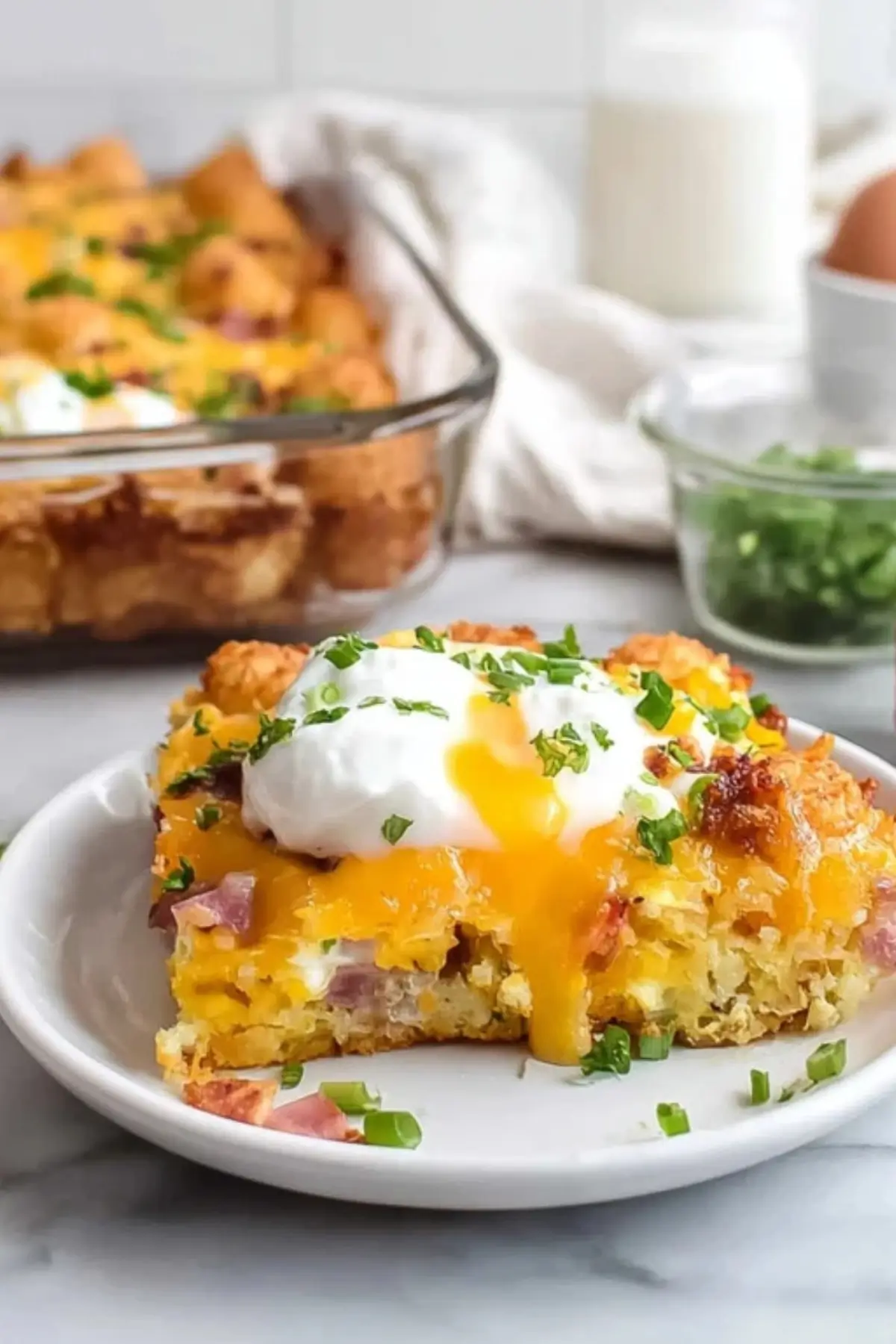 Breakfast Casserole with Tater Tots