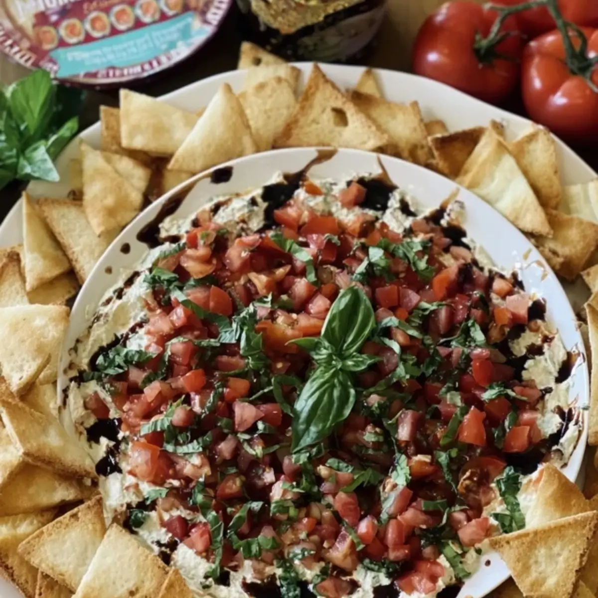 Bruschetta Dip Recipe – Quick and Easy Appetizer - CookBakeShare