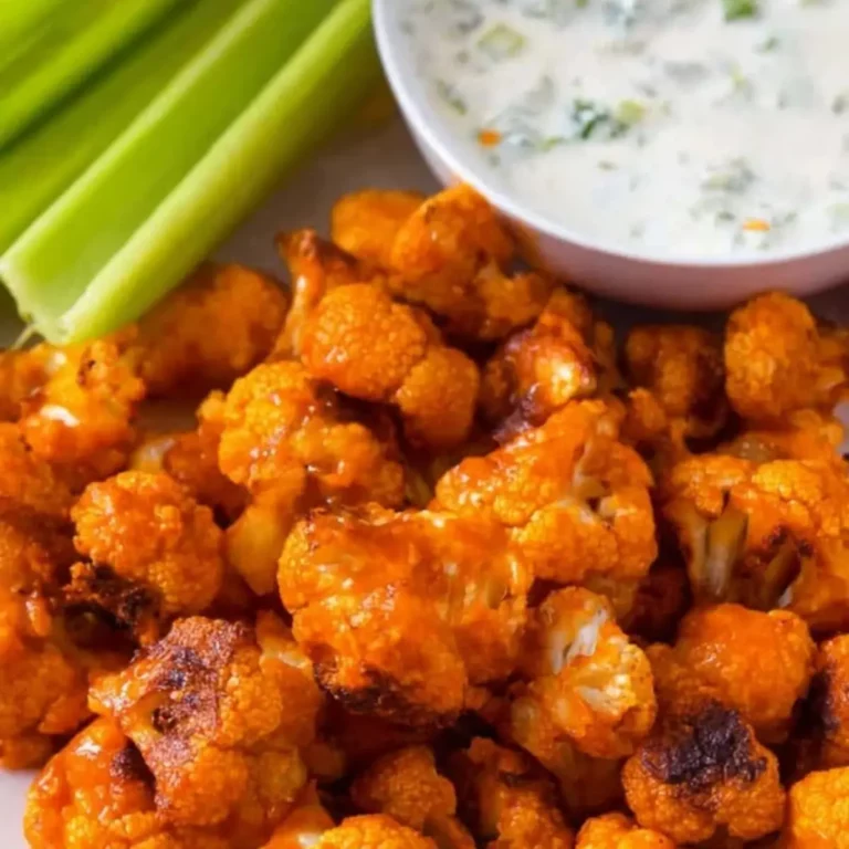 Buffalo Cauliflower Bites