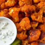 Buffalo Cauliflower Bites