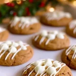 Chewy Maple Cinnamon Cookies with White Chocolate