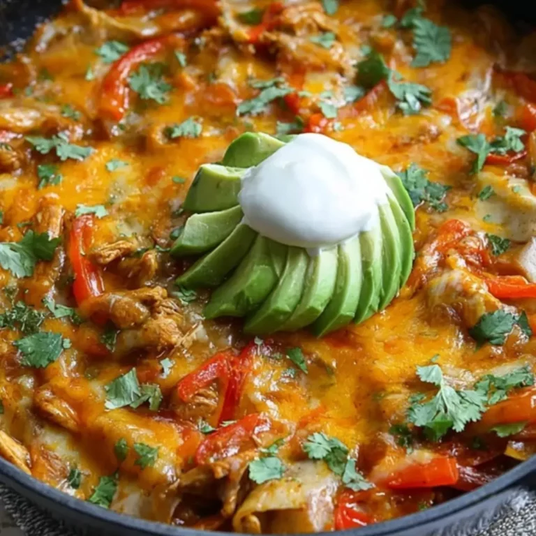 Chicken Fajita Casserole