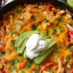 Chicken Fajita Casserole