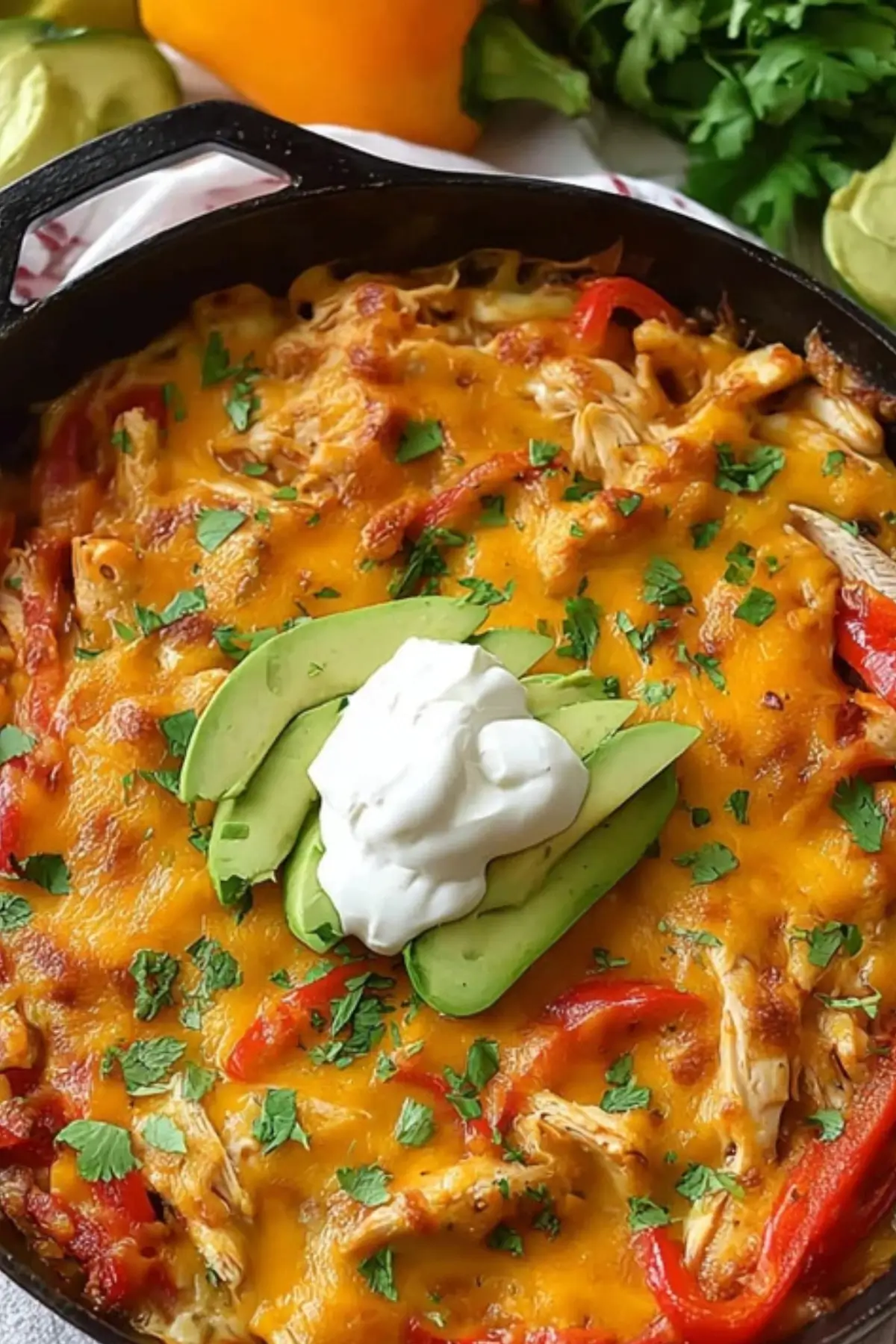 Chicken Fajita Casserole