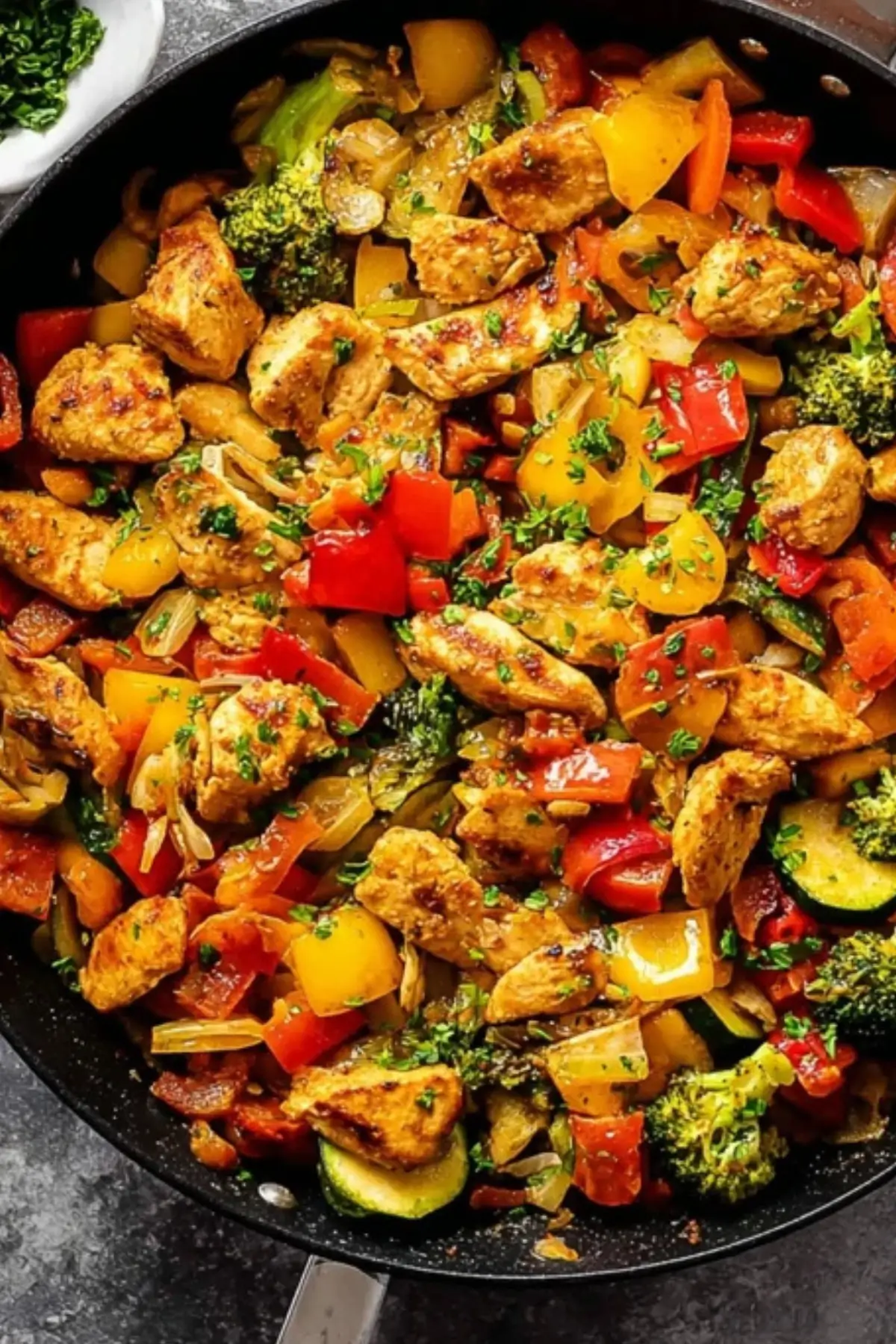 Chicken and Vegetables Skillet – Easy, Healthy Recipe - CookBakeShare