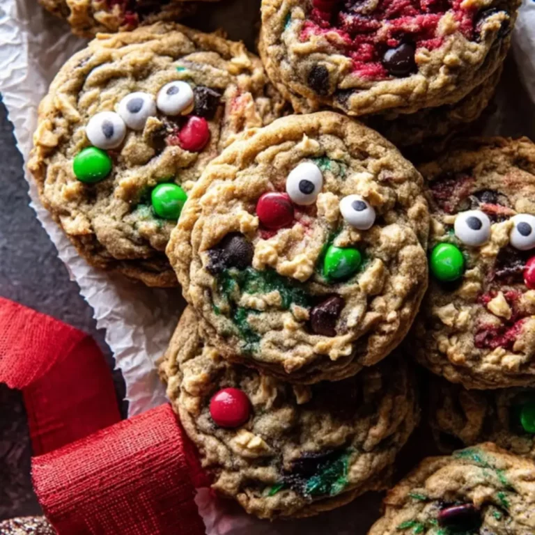 Christmas Monster Cookies