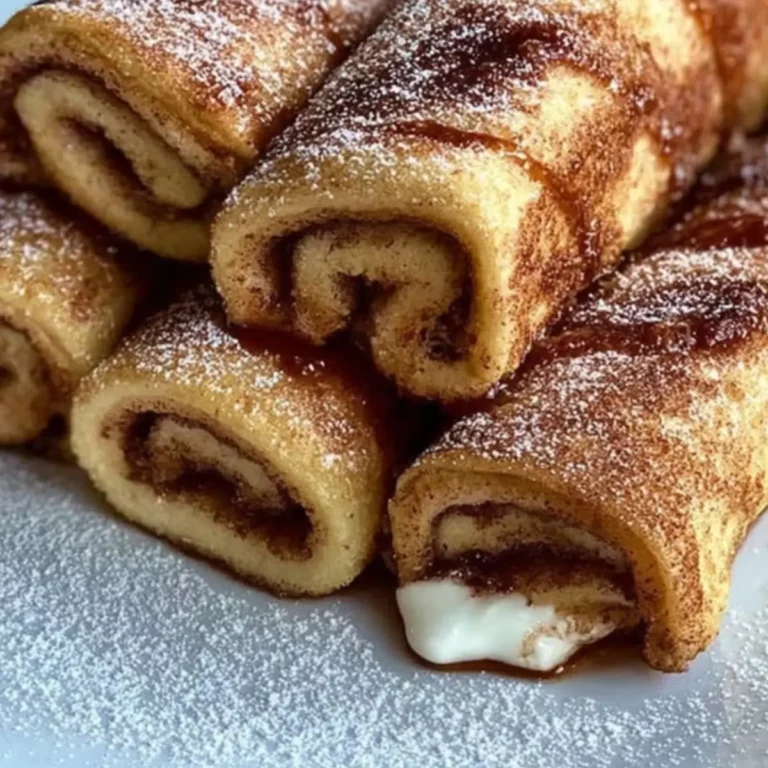 Cinnamon Roll French Toast Roll-Ups