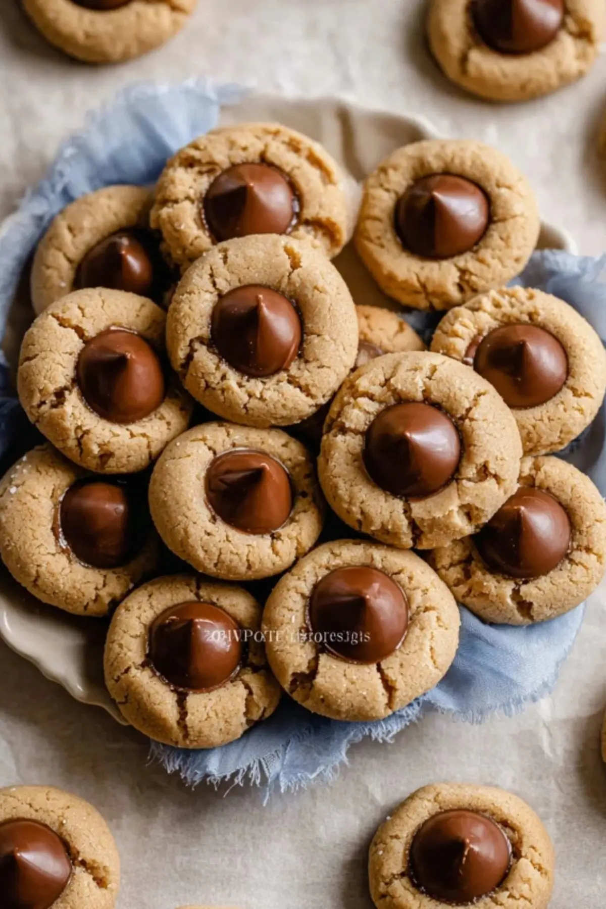 Classic Peanut Butter Blossoms