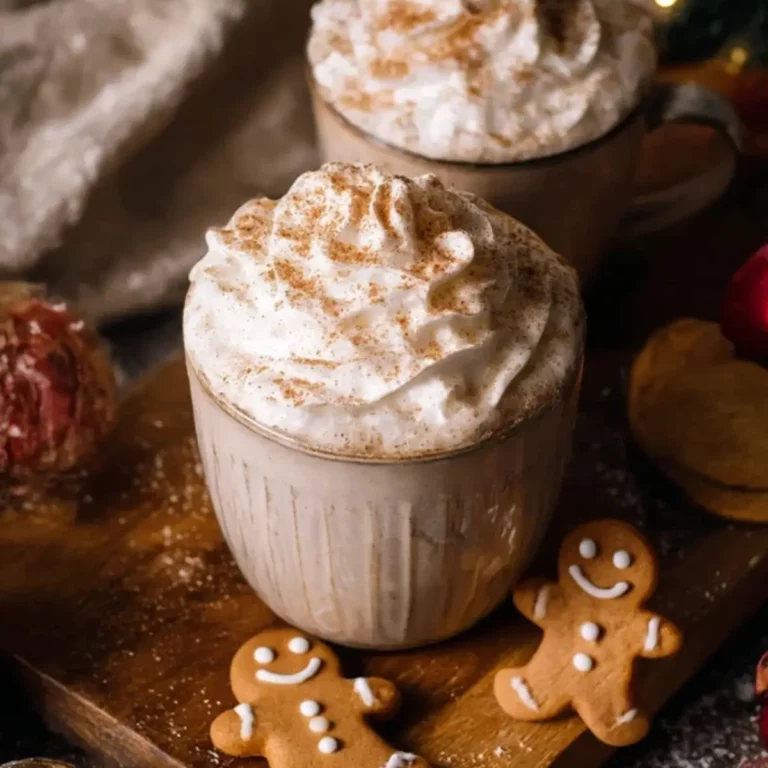 Cozy Gingerbread Latte