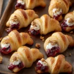 Cranberry Cream Cheese Crescent Bites