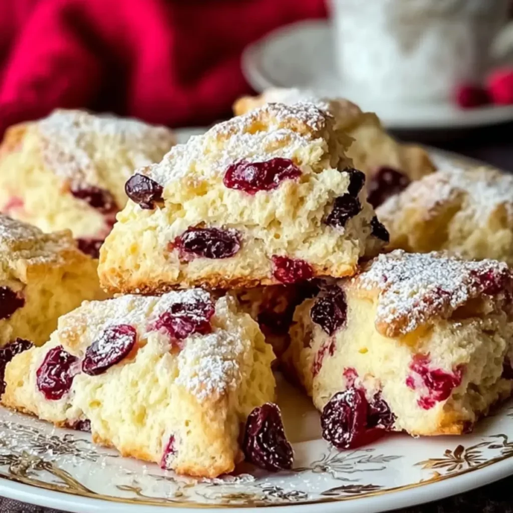 Cranberry Orange Scones