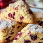 Cranberry Orange Scones