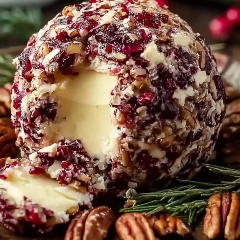 Cranberry Pecan Cheese Ball