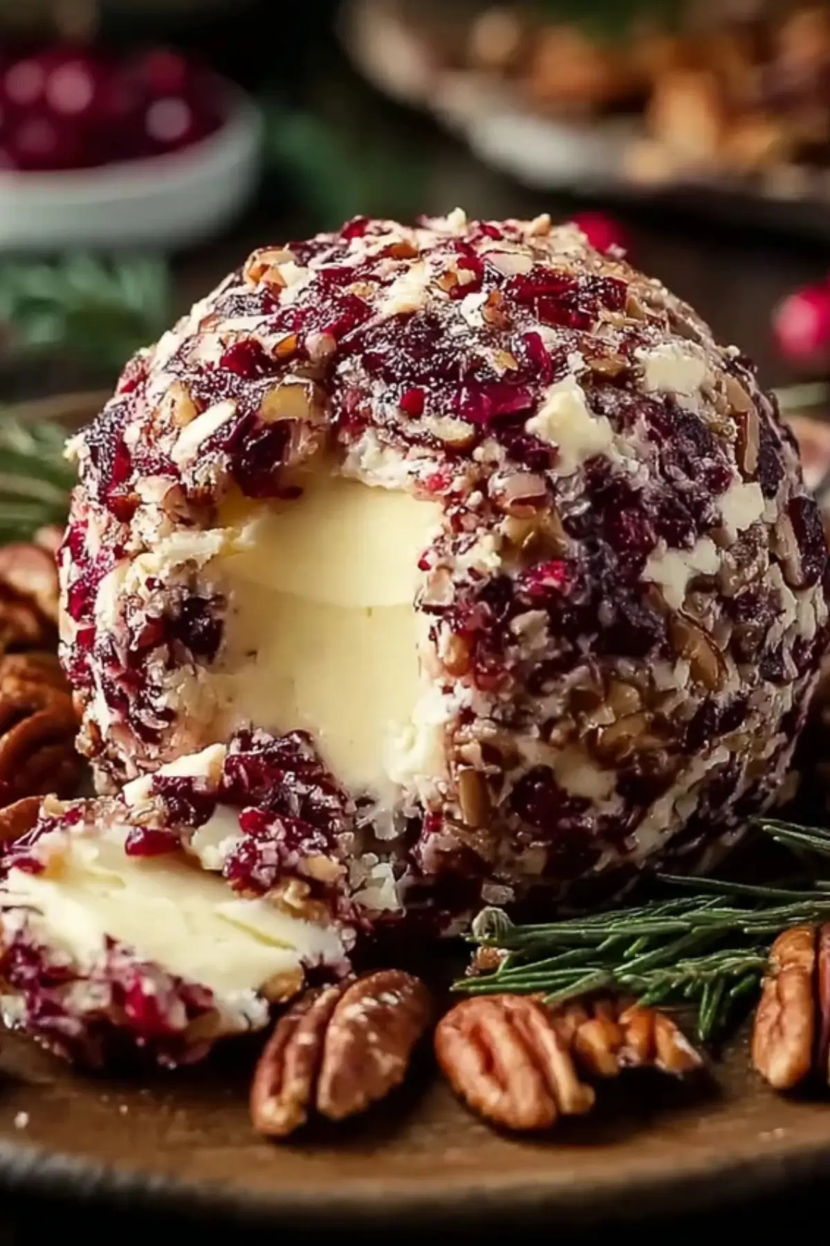 Cranberry Pecan Cheese Ball