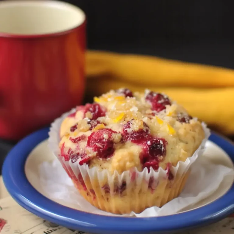 Cranberry and Orange Muffins