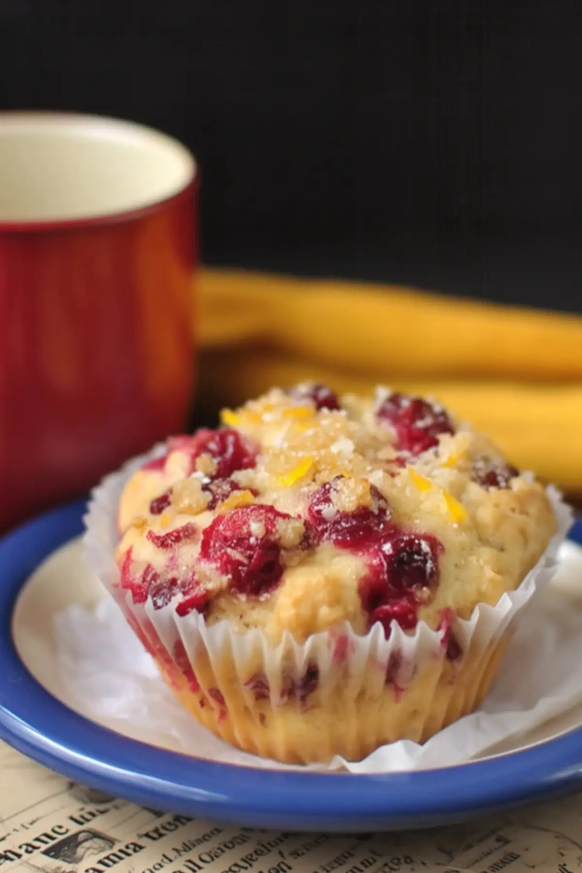 Cranberry and Orange Muffins