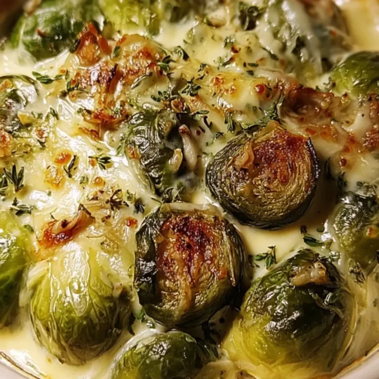 Creamed Brussels Sprouts