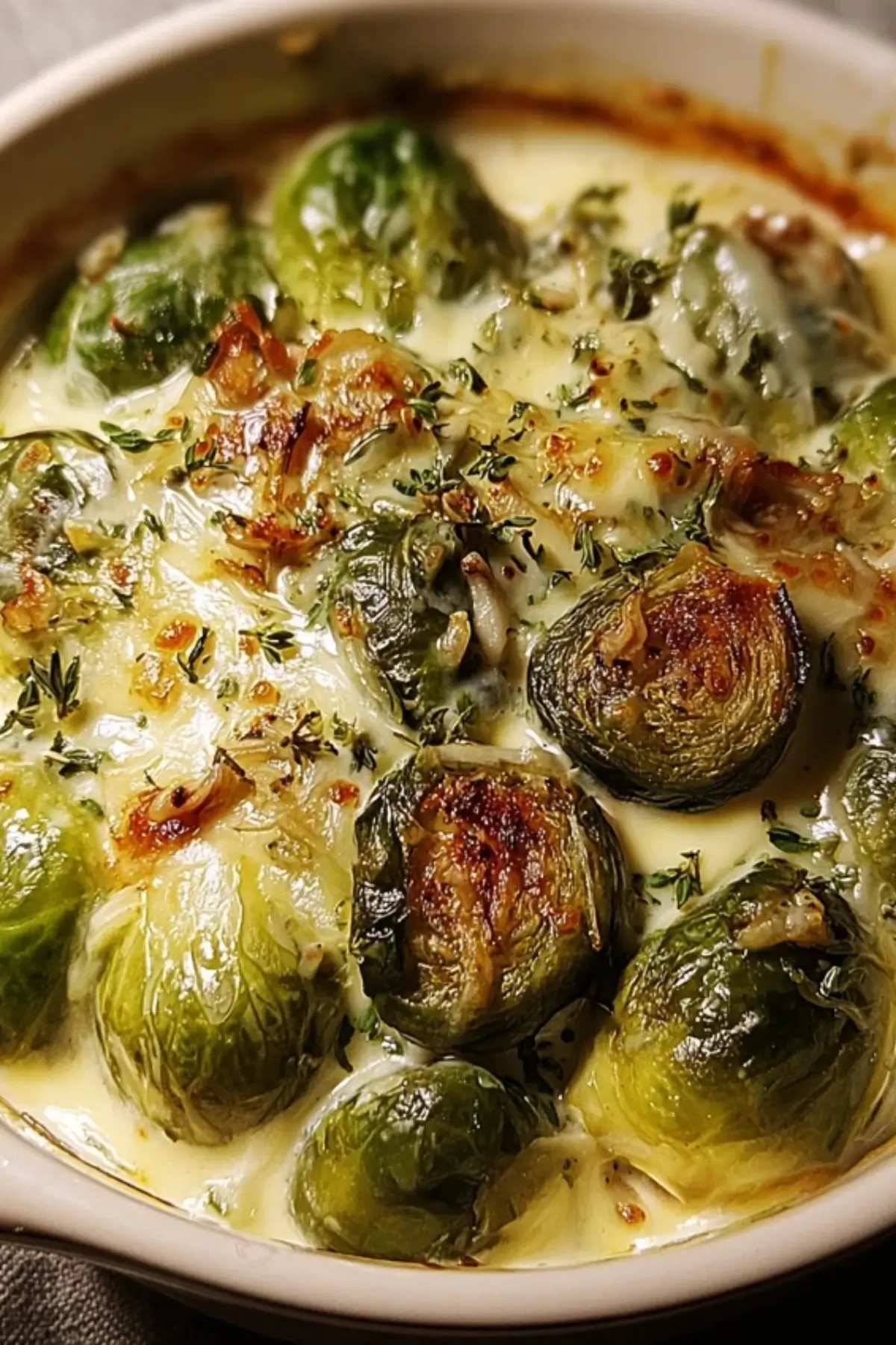 Creamed Brussels Sprouts