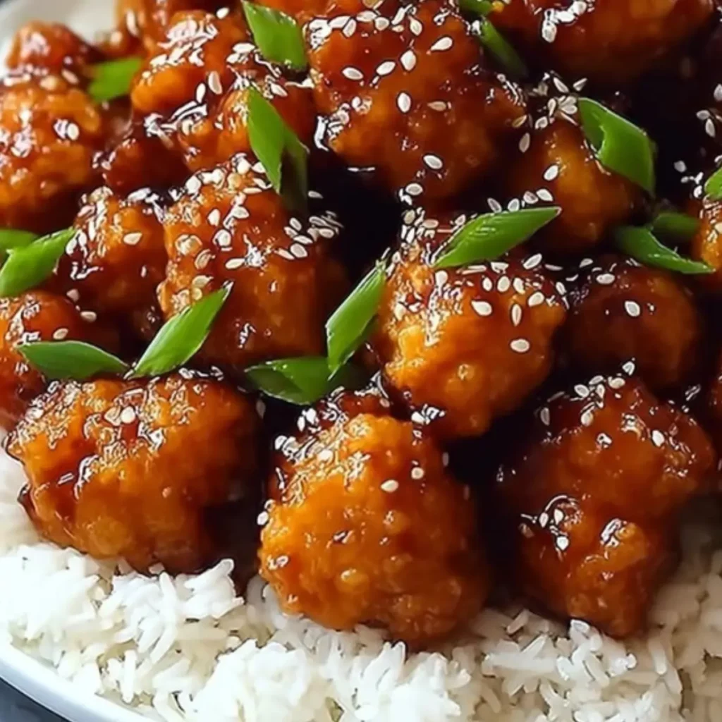 Crispy Chinese Honey Garlic Chicken