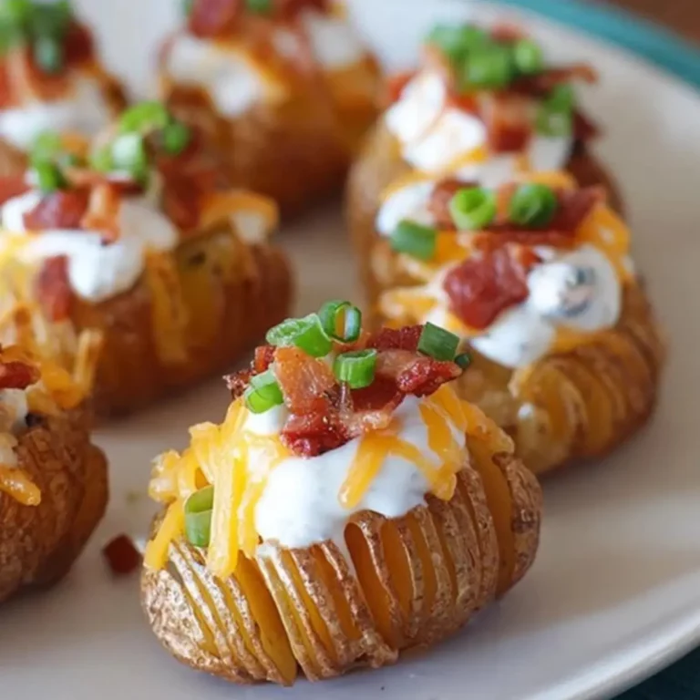 Crispy Loaded Hasselback Potato Bites – 5 Easy Tips for Perfection