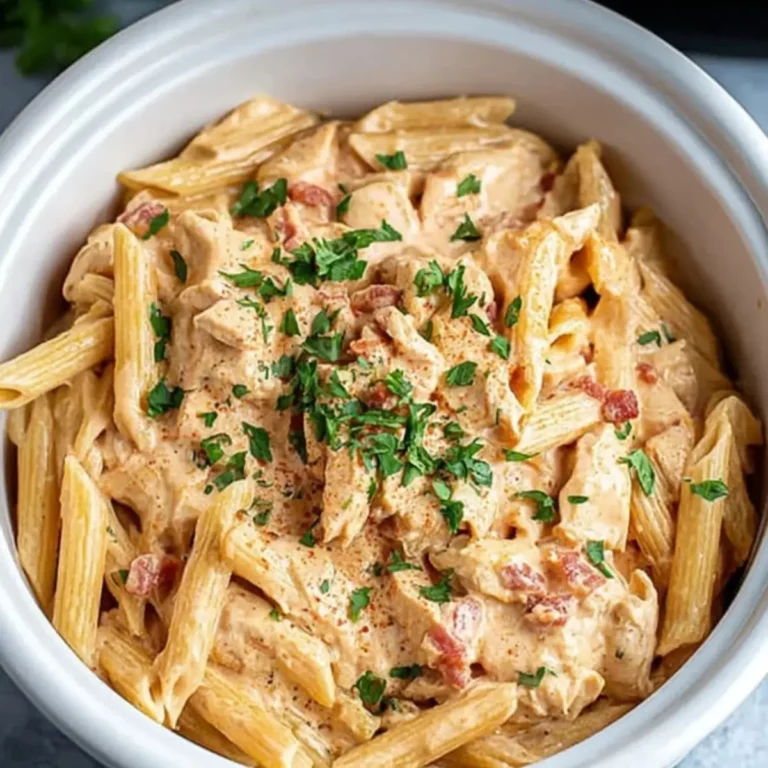 Crock Pot Creamy Cajun Chicken Pasta