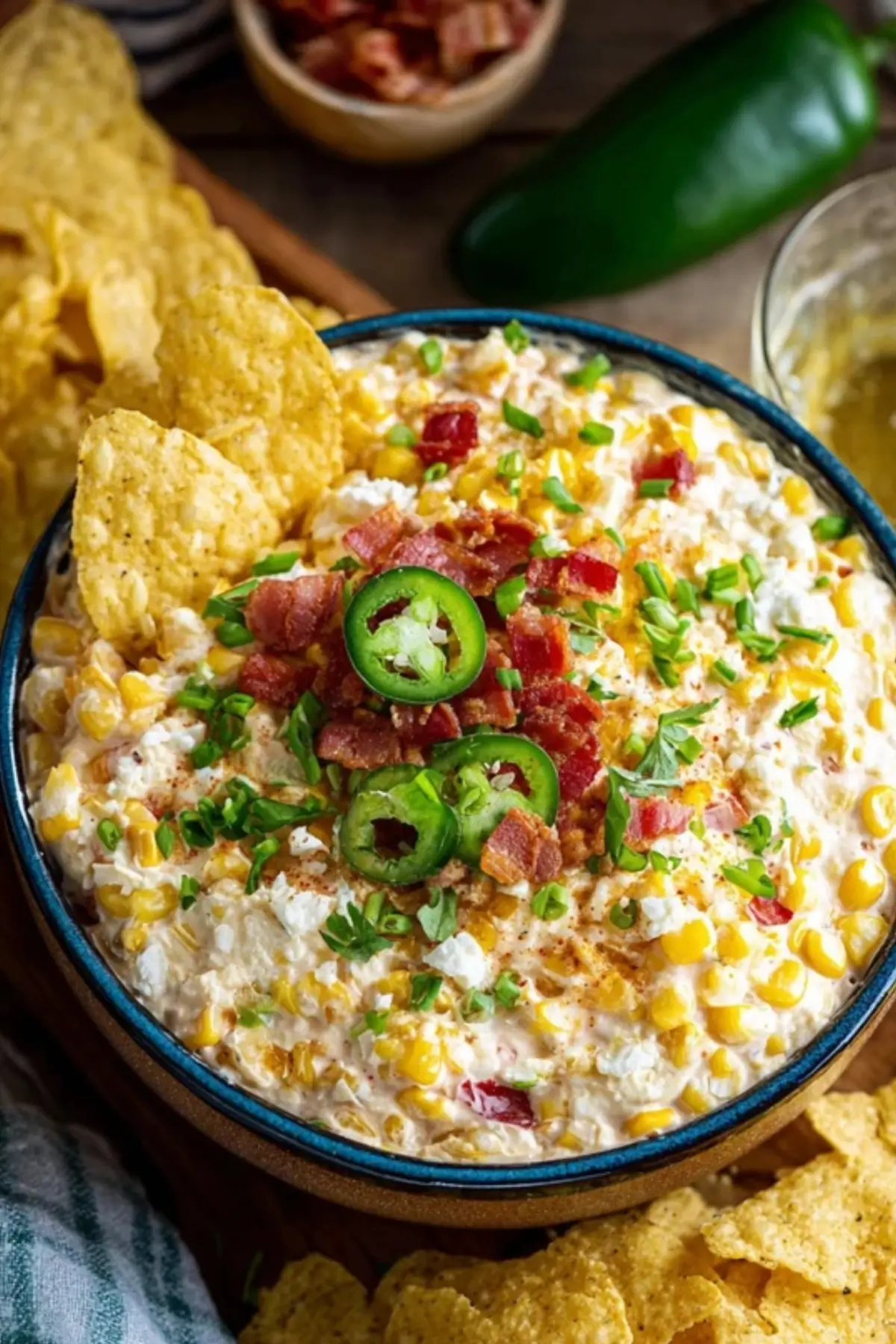 Crockpot Jalapeno Corn Dip