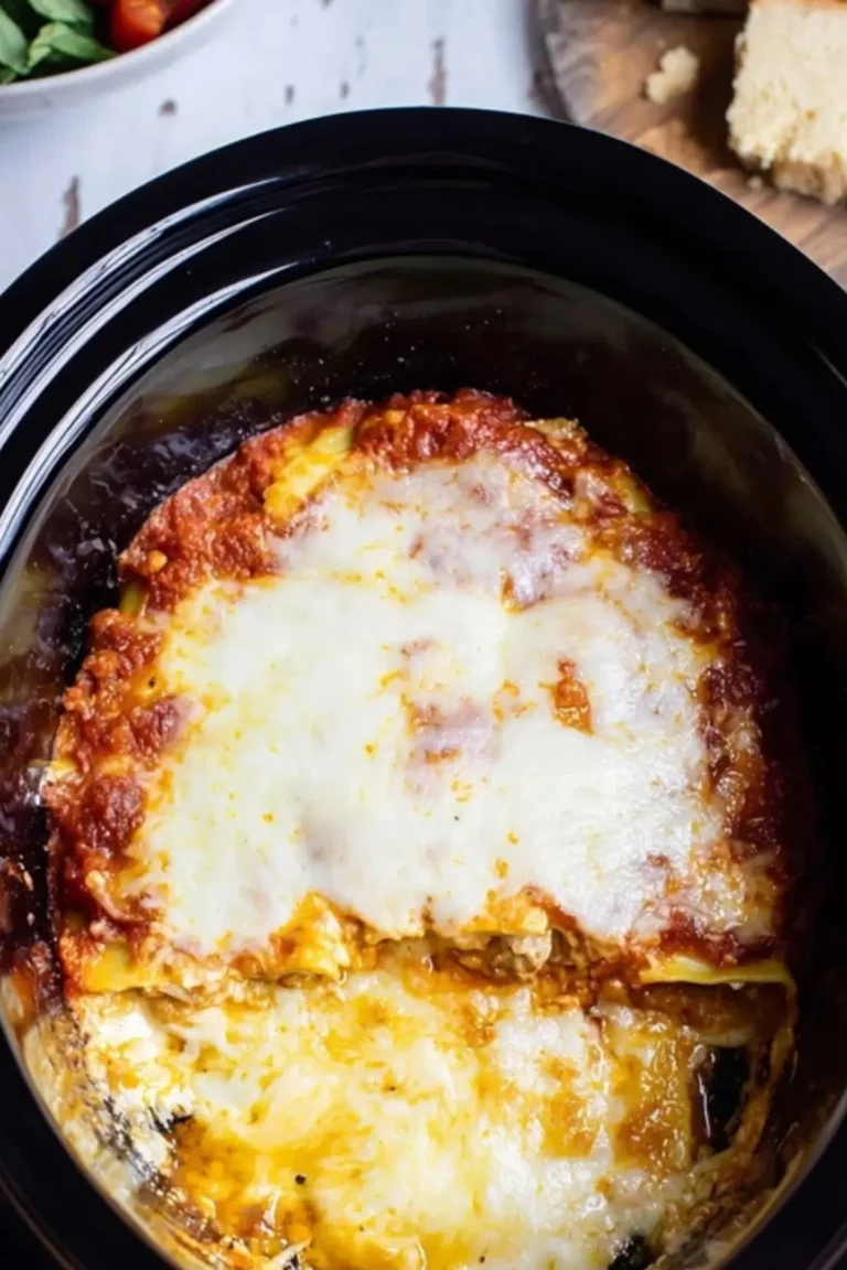 Crockpot Ravioli Lasagna Recipe