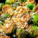 Crusted Roasted Brussels Sprouts