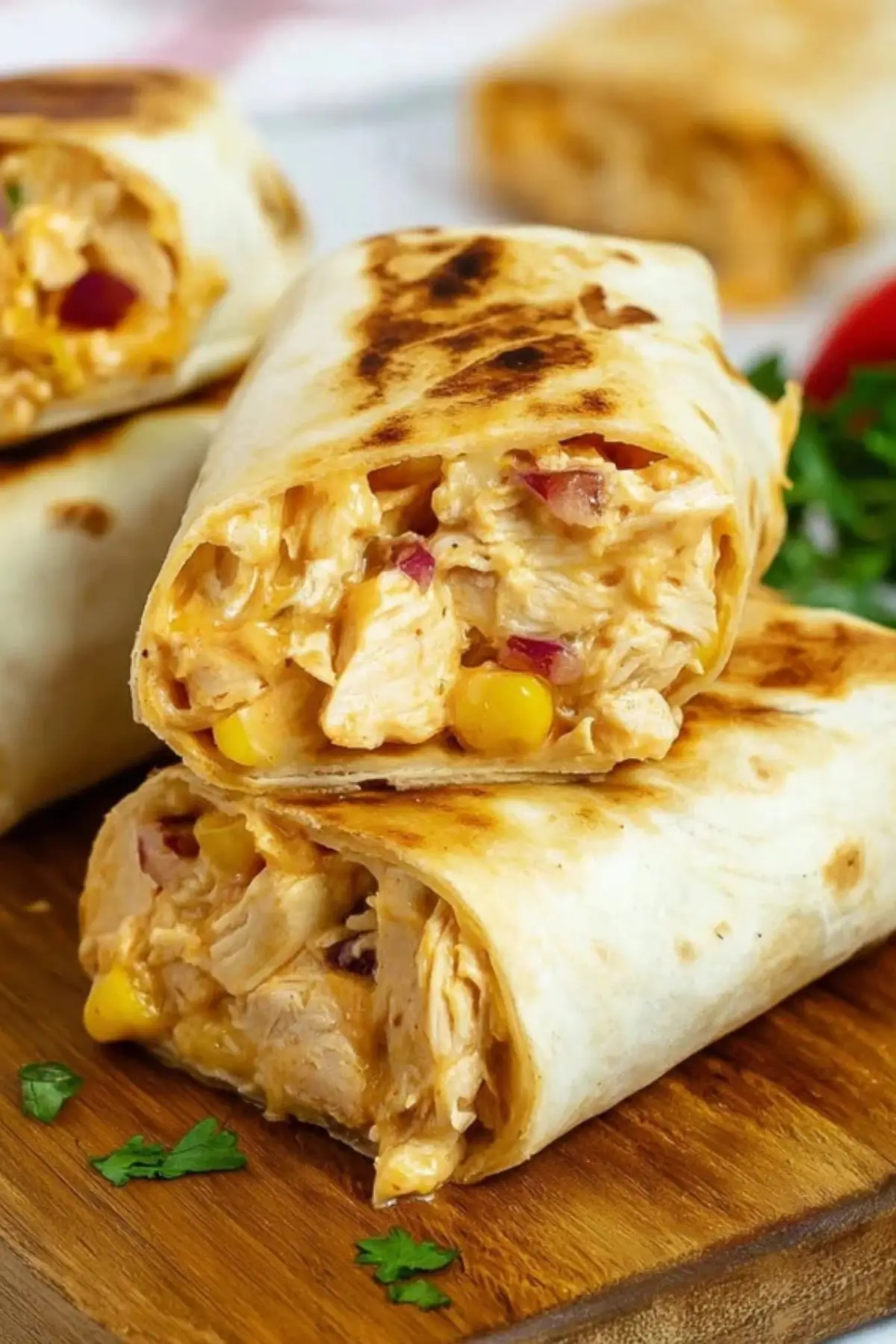 Easy Chicken Wraps
