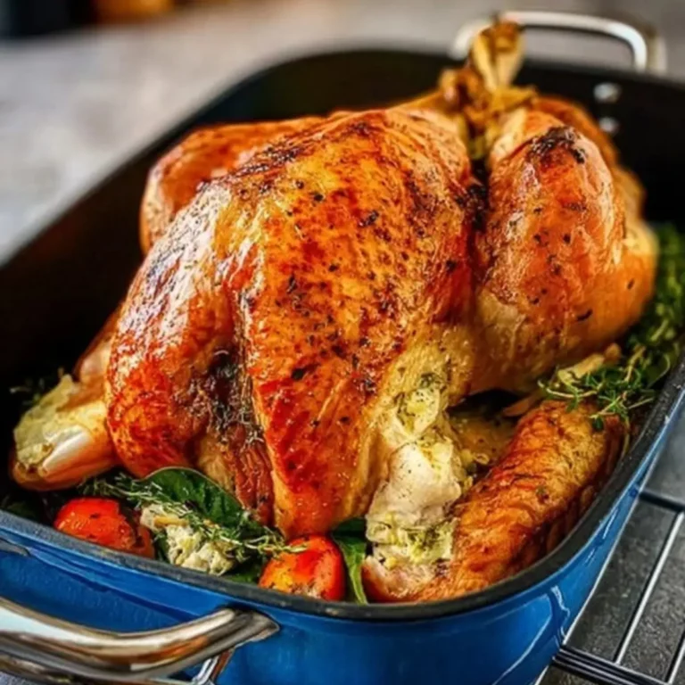 Garlic Herb Butter Thanksgiving Turkey