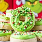 Grinch Crumbl Christmas Sugar Cookies