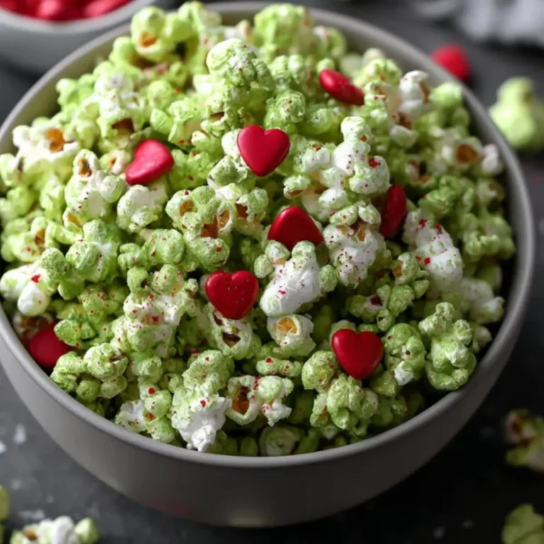 Grinch Popcorn