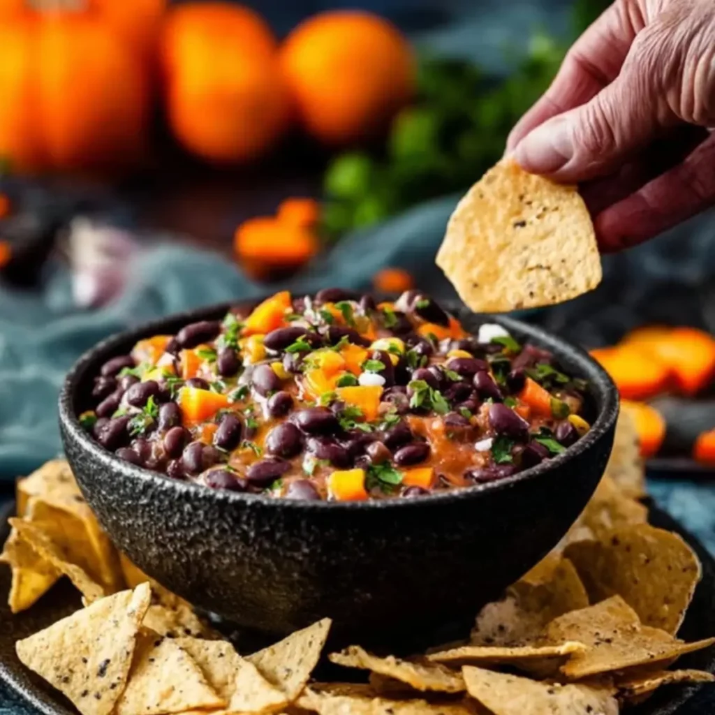 Halloween Bean Dip