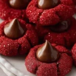Hershey’s Red Velvet Blossoms Cookies