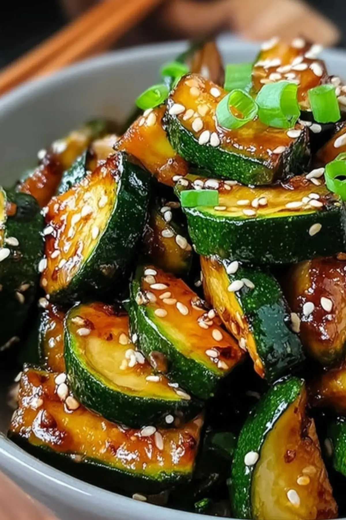 Hibachi Zucchini