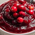 Homemade Cranberry Sauce