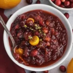 Homemade Fresh Cranberry Orange Sauce