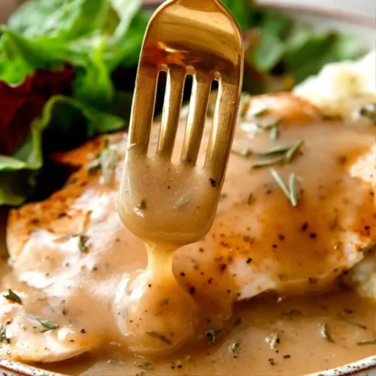 Homemade Turkey Gravy from Drippings