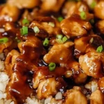 Honey BBQ Chicken Rice