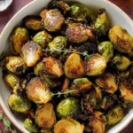 Honey Balsamic Brussels Sprouts