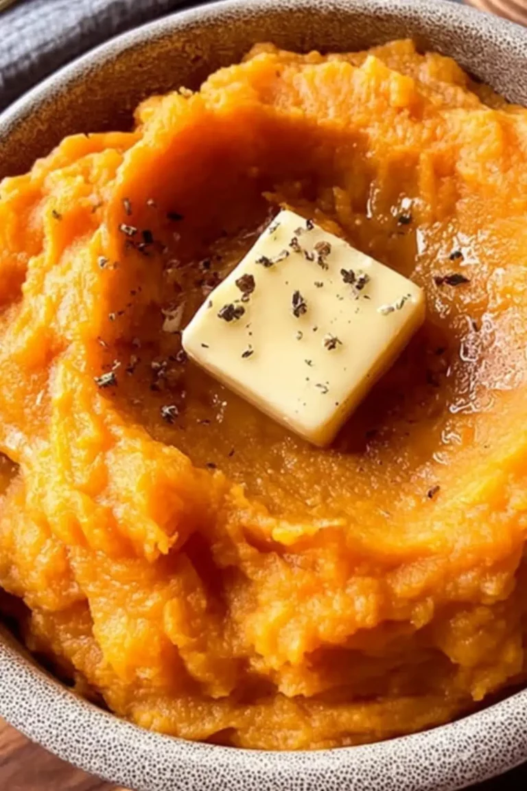 Irresistible Honey Butter Mashed Sweet Potatoes