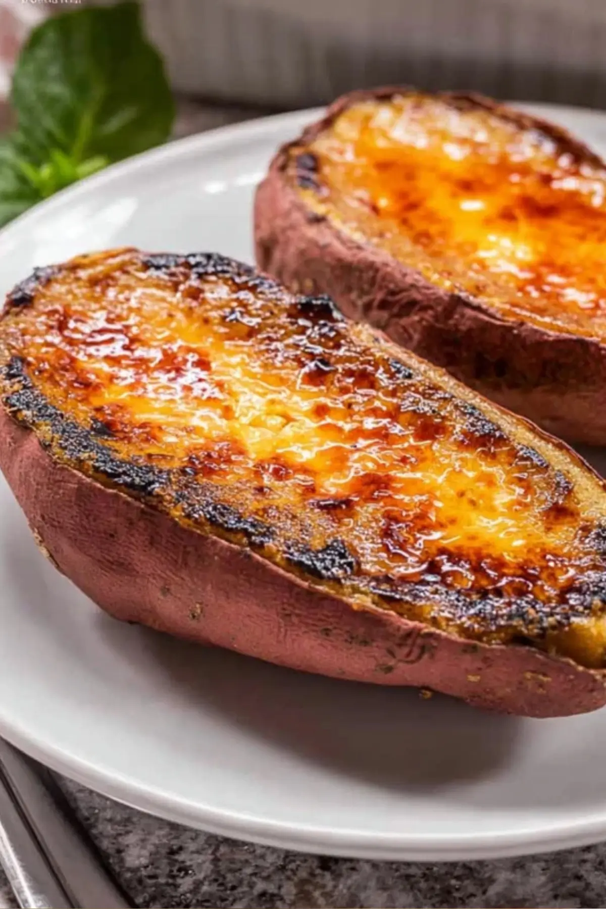 Japanese Sweet Potato Crème Brûlée